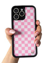 Checkers | Pink iPhone Case