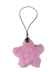  Pink Fluffy Star Charm Accessory