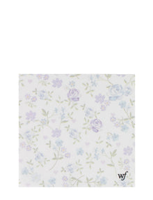  Lilac and Blue Floral Sticky Notes