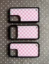 Checkers | Pink iPhone Case