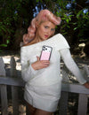 Pink Stripes iPhone Case