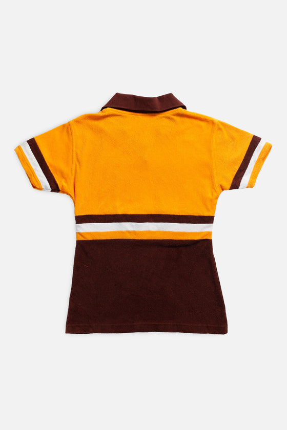 Vintage Adidas Collared Terry Tee - Women's S