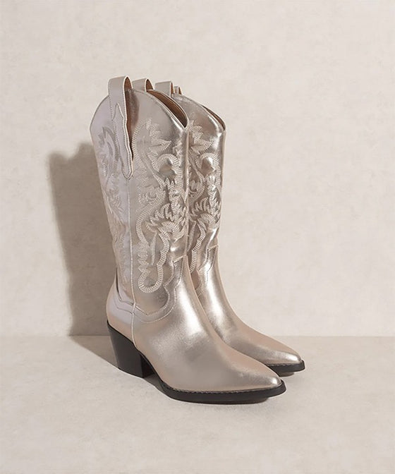 Amaya Boot- Champagne