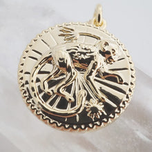  Chinese Zodiac Coin Necklace - Monkey