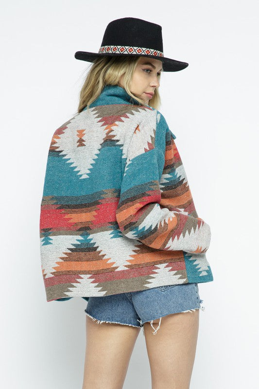 Lightweight Print Jacket