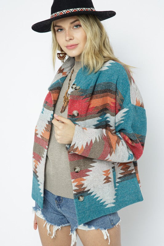 Lightweight Print Jacket