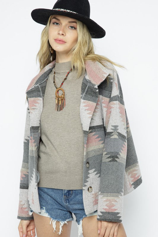 Lightweight Print Jacket