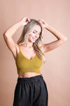 Contour Rib Knit Brami/Light Colors
