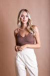 Contour Rib Knit Brami/Light Colors
