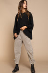 Bell Sleeve Oversized Sweater Top