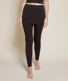  Bamboo One Piece Skirted Legging