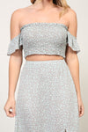 Patty Off the Shoulder Floral Set