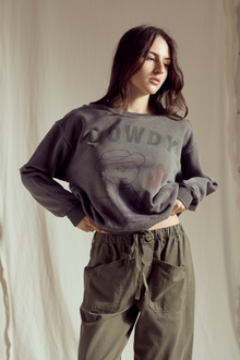  Peanuts Howdy From Charlie - Black