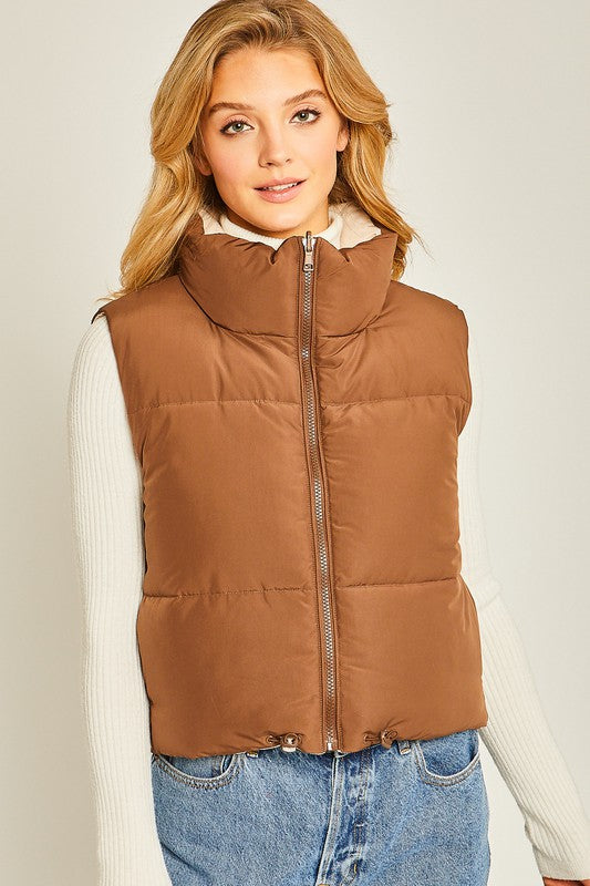 Reversible Puffer Vest