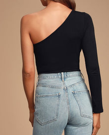  Kika One Shoulder L/S Top