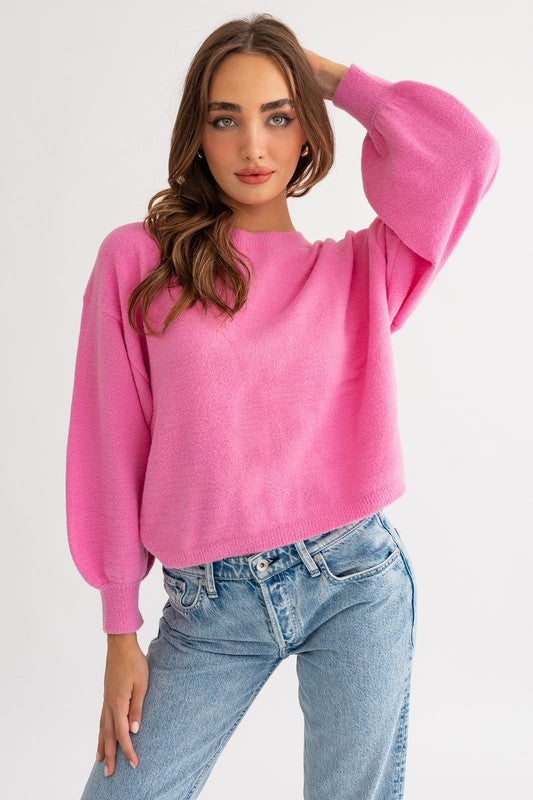 Keaton Fuzzy Sweater