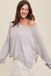 Light Weight Crop Knit Pullover