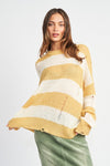 Mellow Distressed Knit Sweater