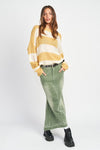 Mellow Distressed Knit Sweater