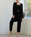 Longline Waist Tie Cardigan