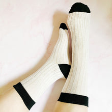  Silky Jacquard Socks Set Of 2 Pairs