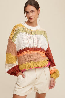  Slouchy Hand Crochet Sweater