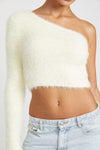 One Shoulder Sweater Top