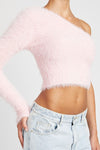 One Shoulder Sweater Top