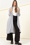 Bliss French Terry Hooded Coat