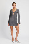 L/S All That Glitters Mini Dress