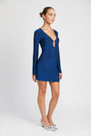 L/S All That Glitters Mini Dress