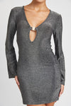 L/S All That Glitters Mini Dress