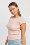 Soft Open Back Top