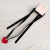 Bold Heart Sash Necklace