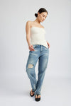 Asymmetrical Tube Top