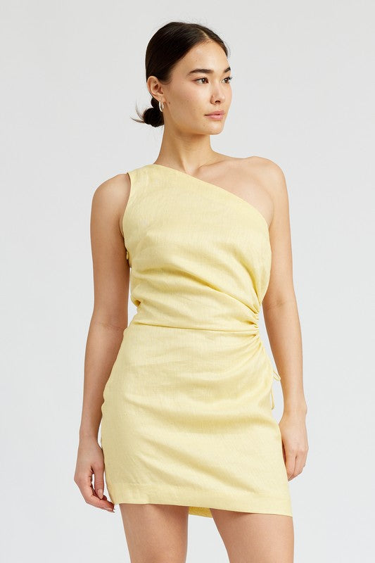 Mellow Keyhole Mini Dress