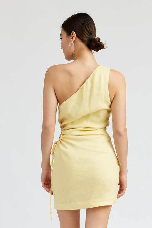 Mellow Keyhole Mini Dress
