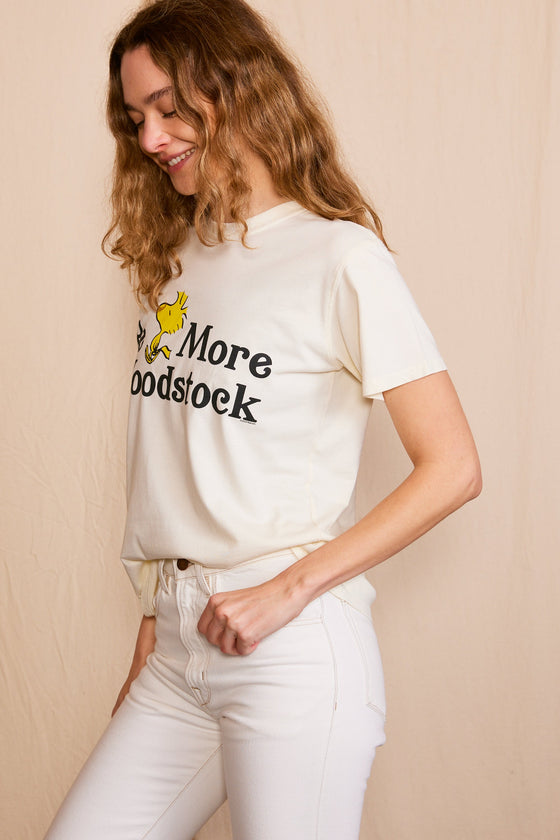 Peanuts Be More Woodstock Tee