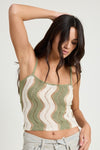 Wavy Crochet Top