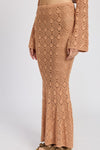 Mermaid Crochet Maxi Skirt
