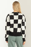 Bold Checkered L/S Sweater