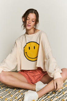  Smiley Lounge L/S Top