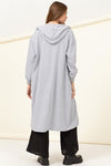 Bliss French Terry Hooded Coat