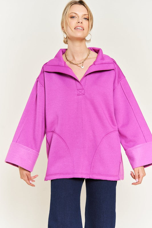 Oversized Knit Top
