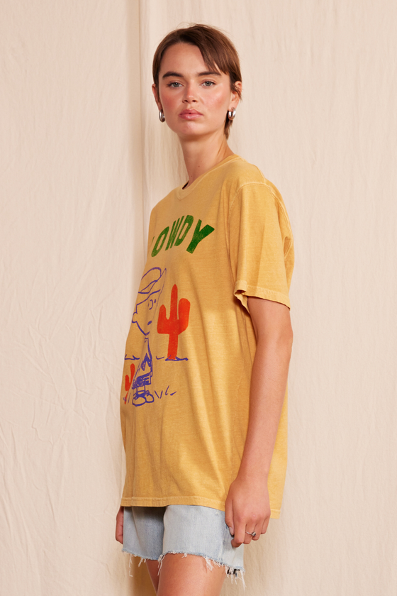 Peanuts Cowboy Charlie Tee