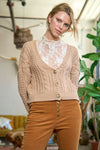 Essential Cable Knit Cardigan