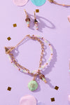 Polly Pocket™ 2 Row Charm Bracelet