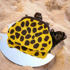 Arnoldi Venom Hand-beaded Clutch Bag In Black & Yellow