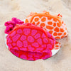 Arnoldi Jean Hand-beaded Clutch, in Red & Pink