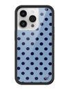 Polka Dot | Blue and Navy Blue iPhone Case
